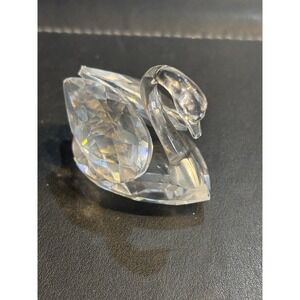 SWAROVSKI‎ Crystal Swan Figurine 2.5" w/ Swan Logo